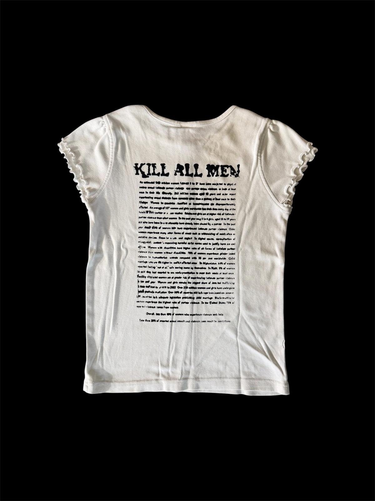 junk. Kill All Men Crop Top
