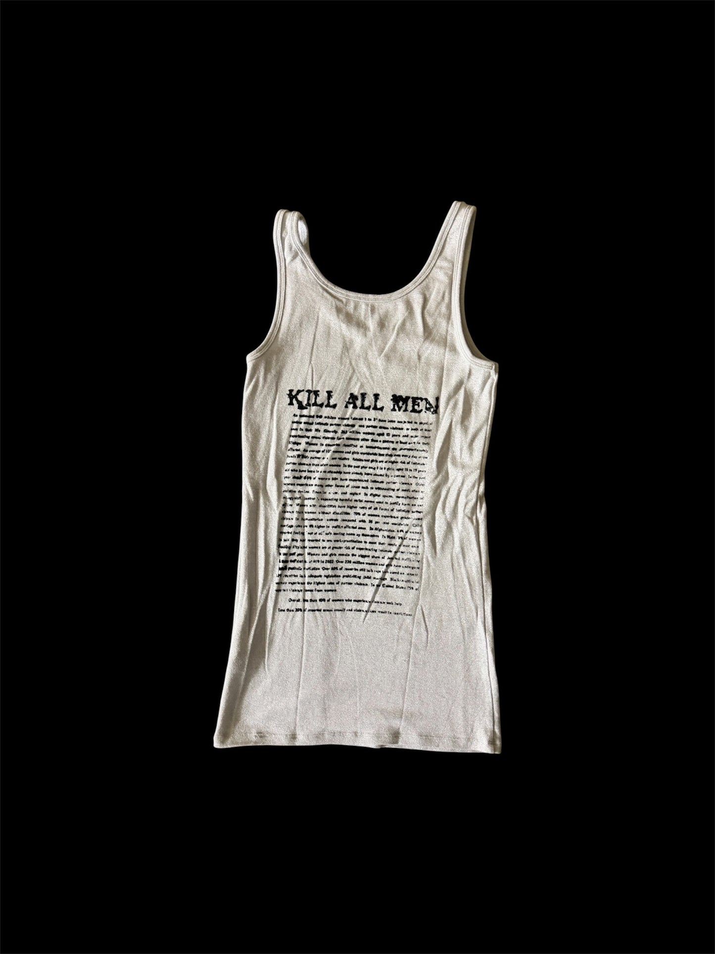 junk. Kill All Men Tank Top