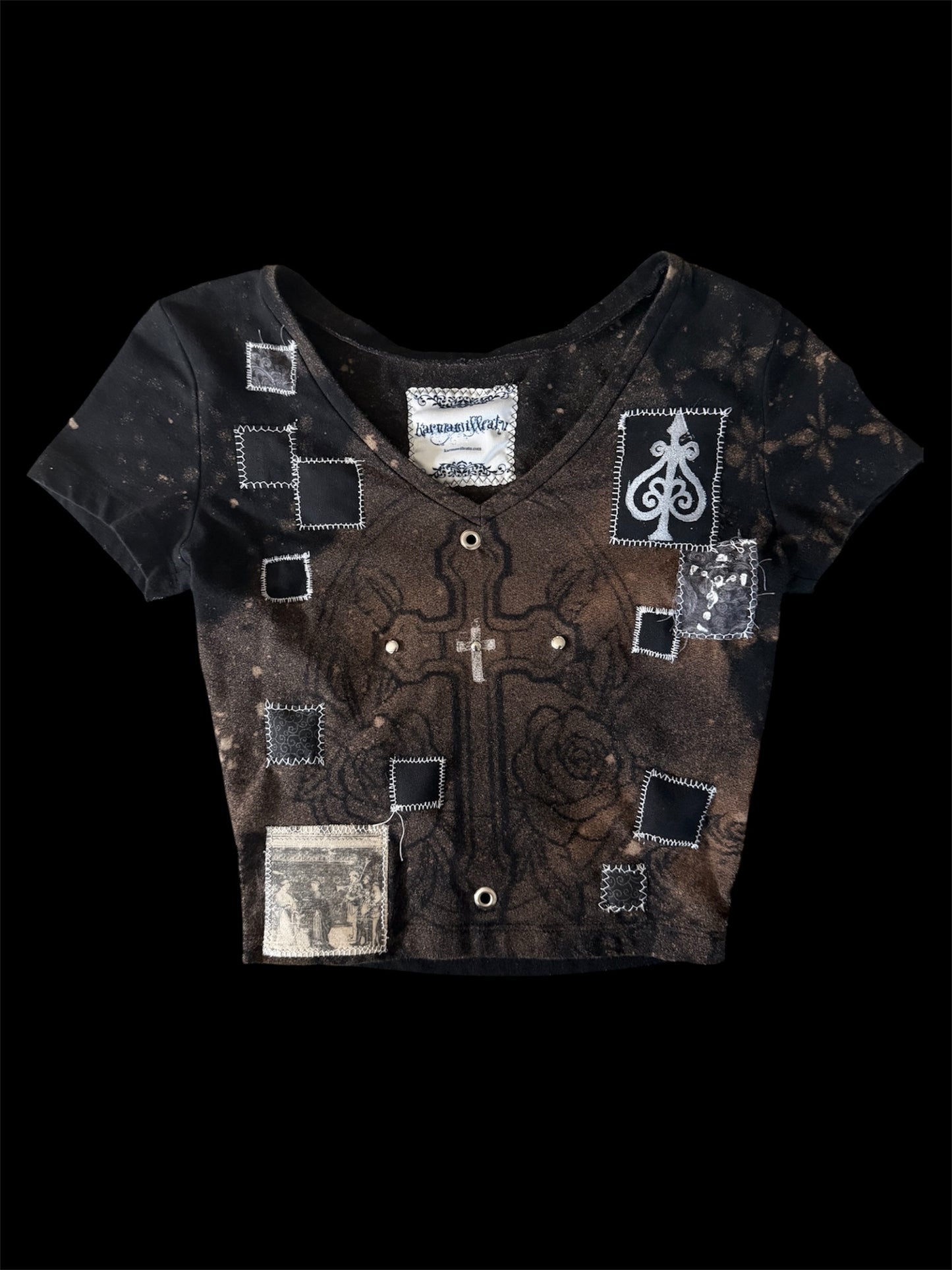 Cross Bleached Tee
