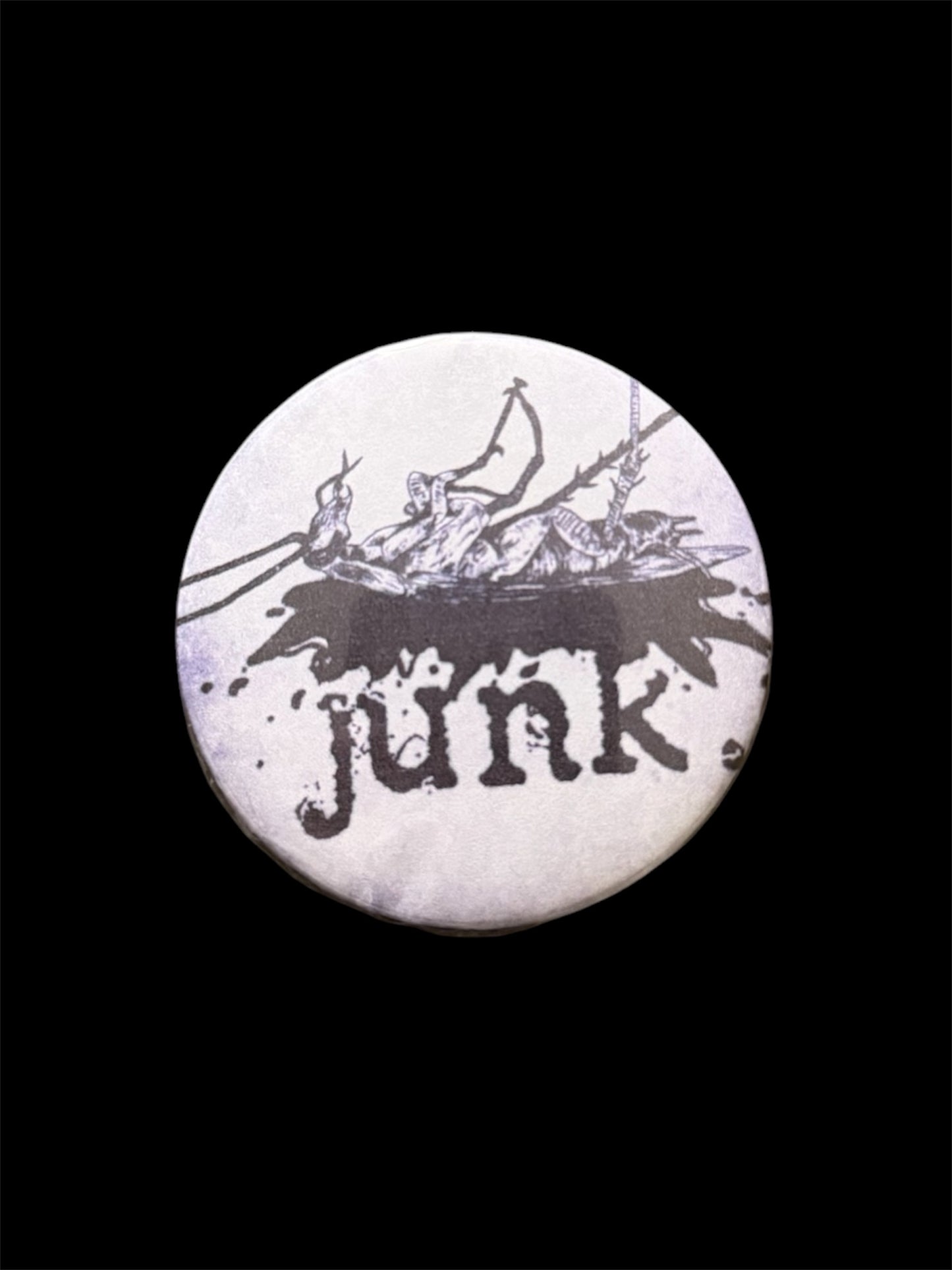 junk. Roach Pin (White)