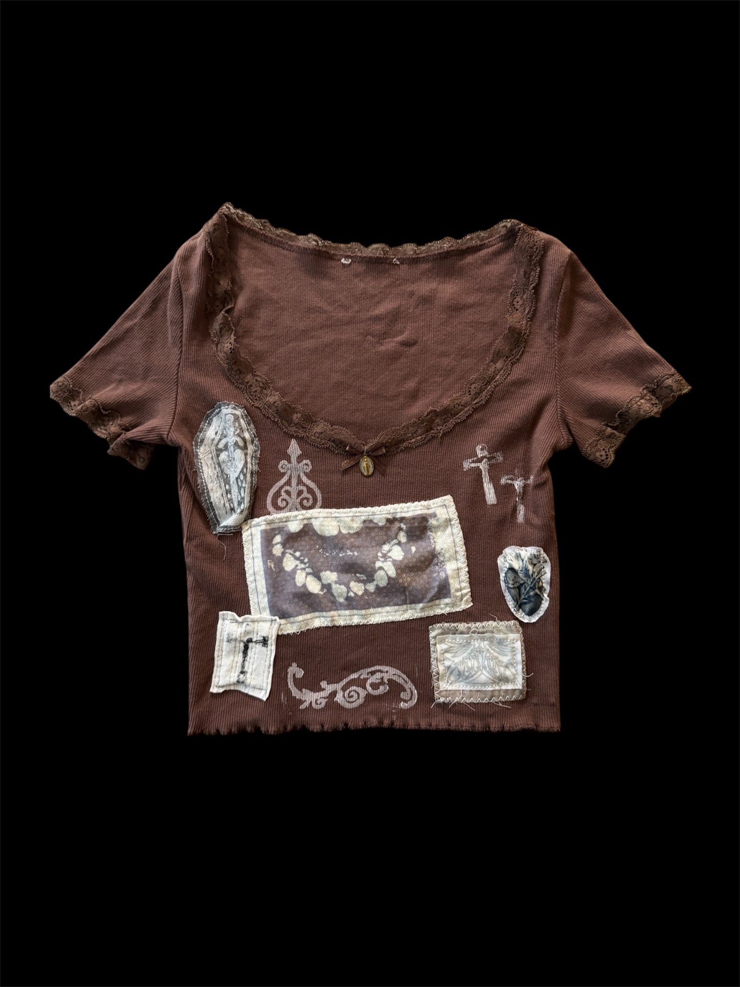 Rust Collage Tee