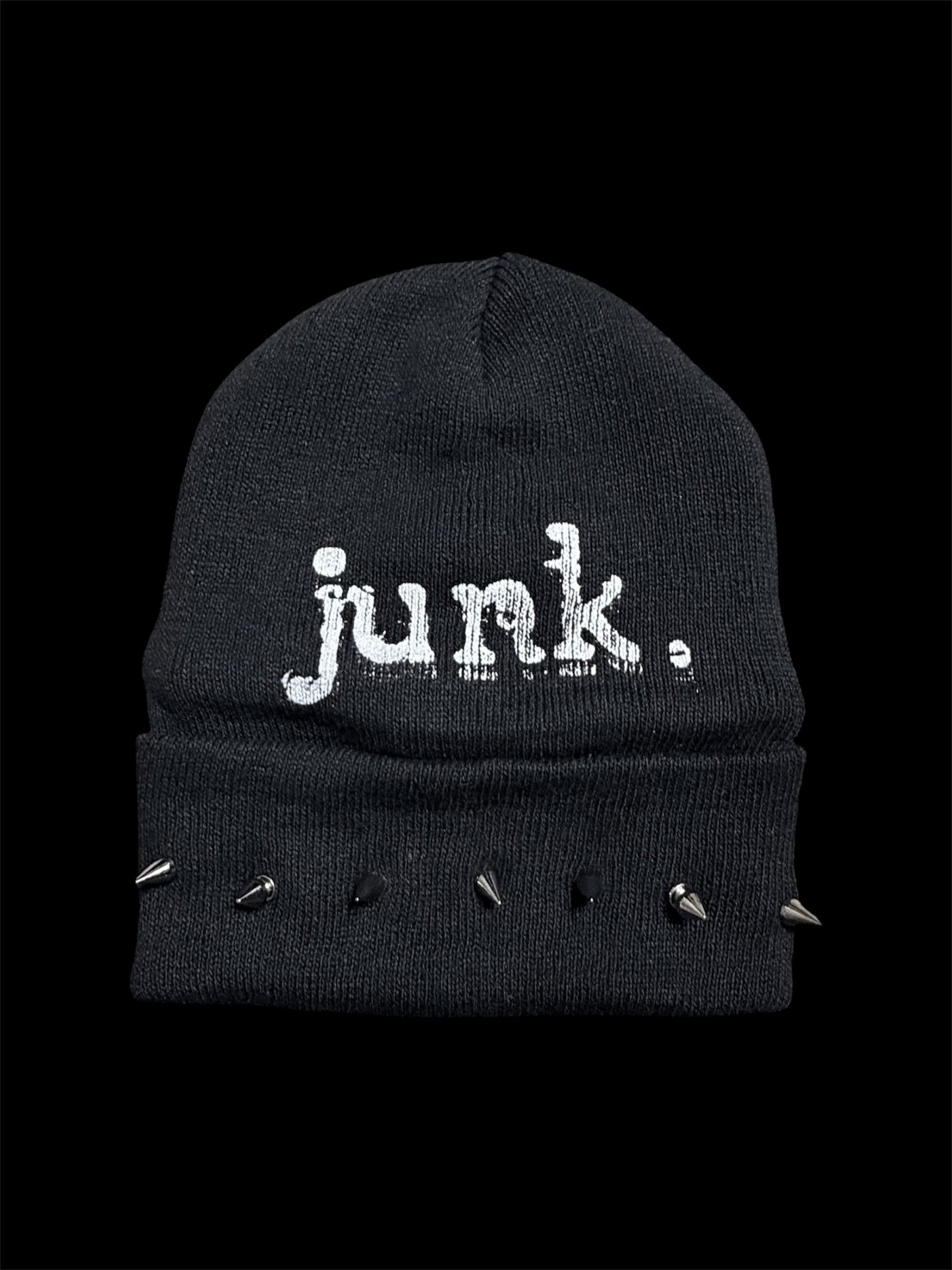 junk. logo spiked beanie no. 1