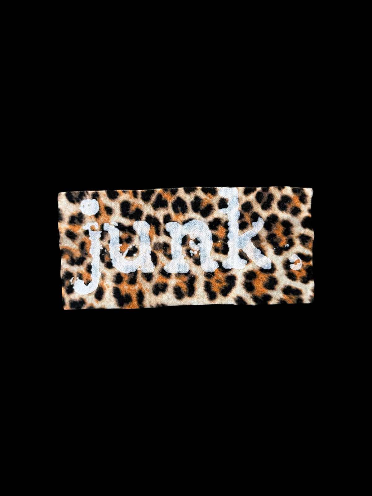 junk. Leopard Patch