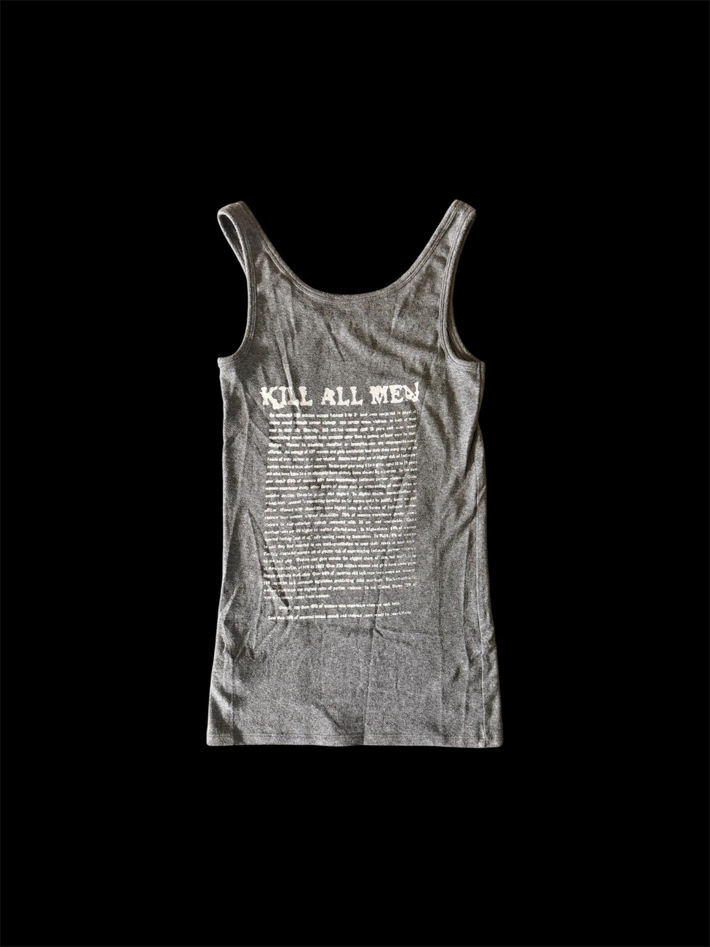 junk. Kill All Men Tank Top