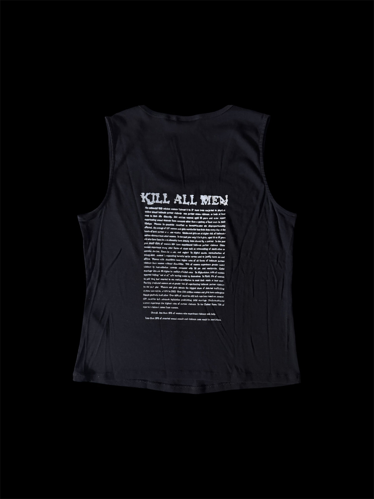 junk. Kill All Men Tank Top