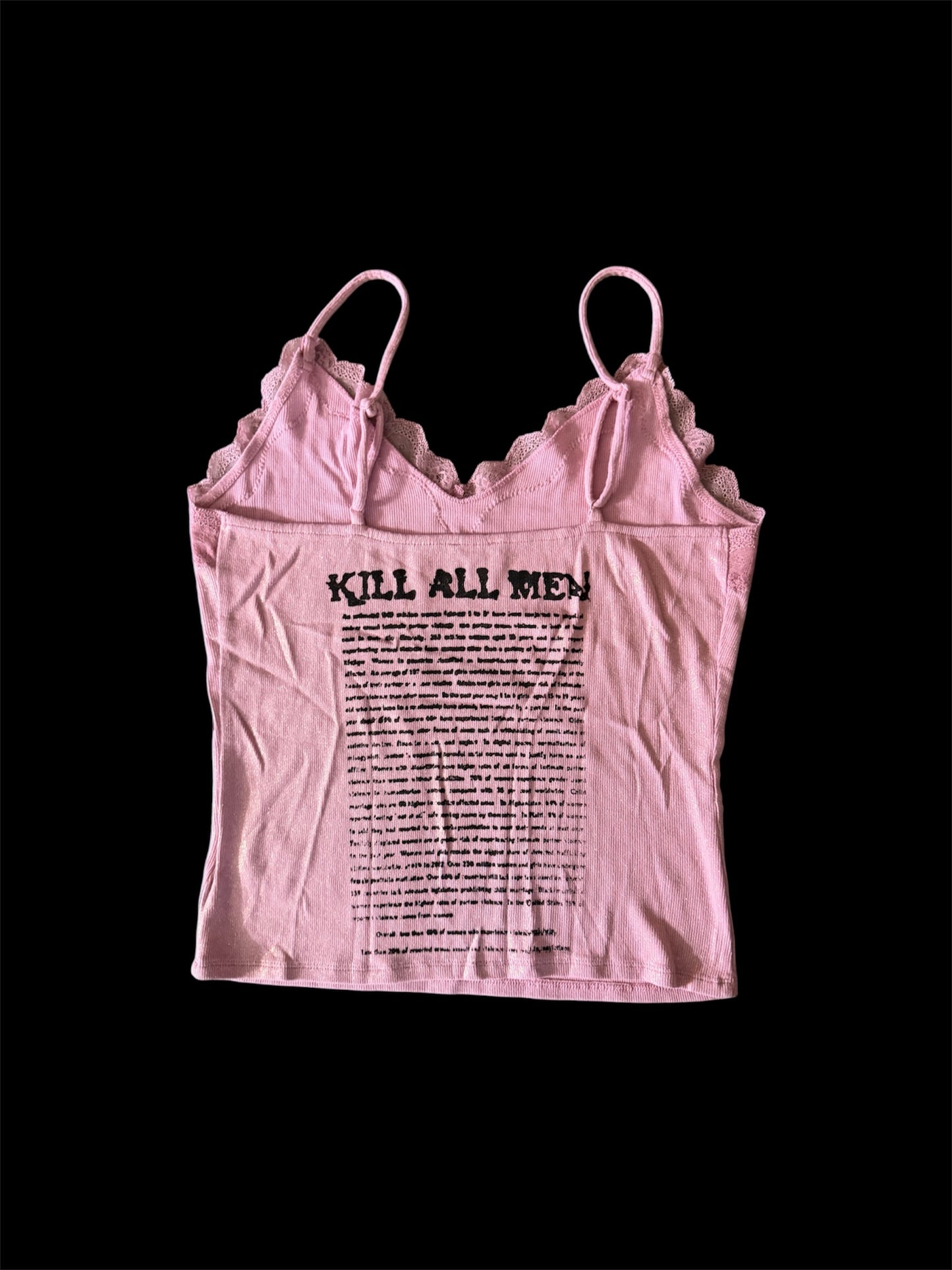 junk. Kill All Men Tank Top