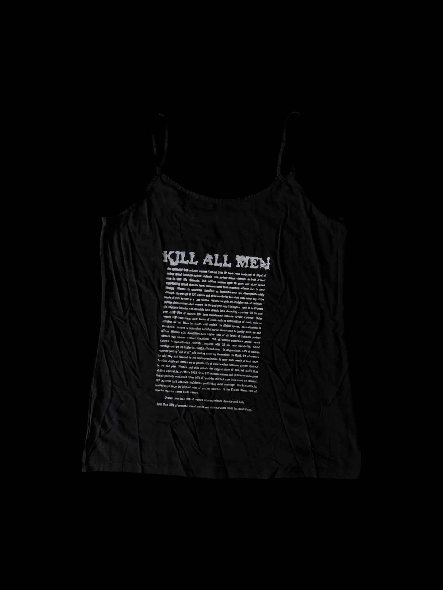 junk. Kill All Men Tank Top
