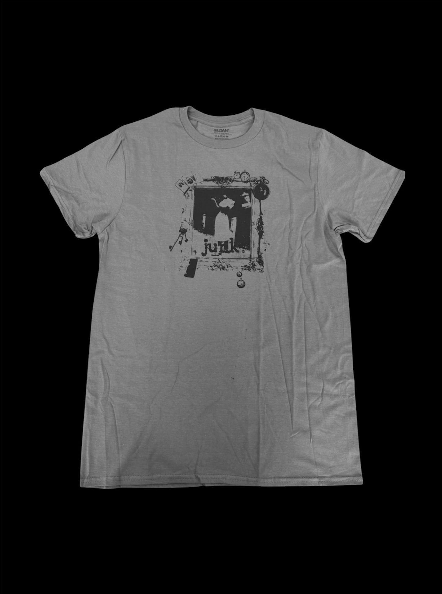 Dark Gray Junk Frame Tee