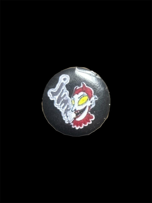 Red Junk Devil Pin