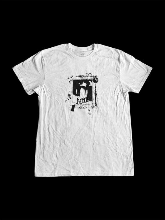 White Junk Frame Tee